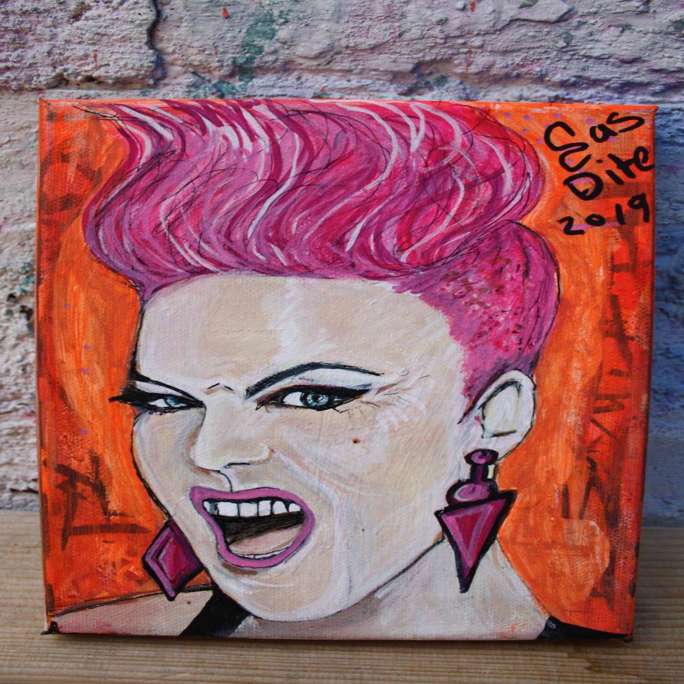 Iconic Faces artwork by Sas Dite — Iconic Faces 09